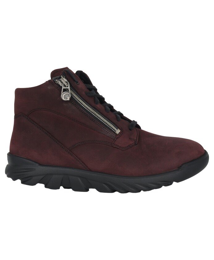 bottine-large-rouge