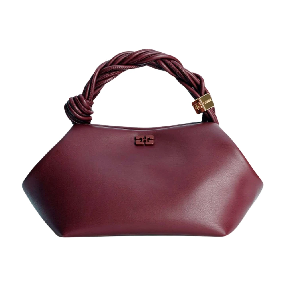 Ganni Bou Small Handbag - Female - Handbags - Red - One Size - Bags