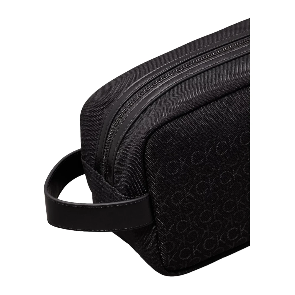 Calvin Klein Stijlvolle Beauty Case voor Essentials Black Heren