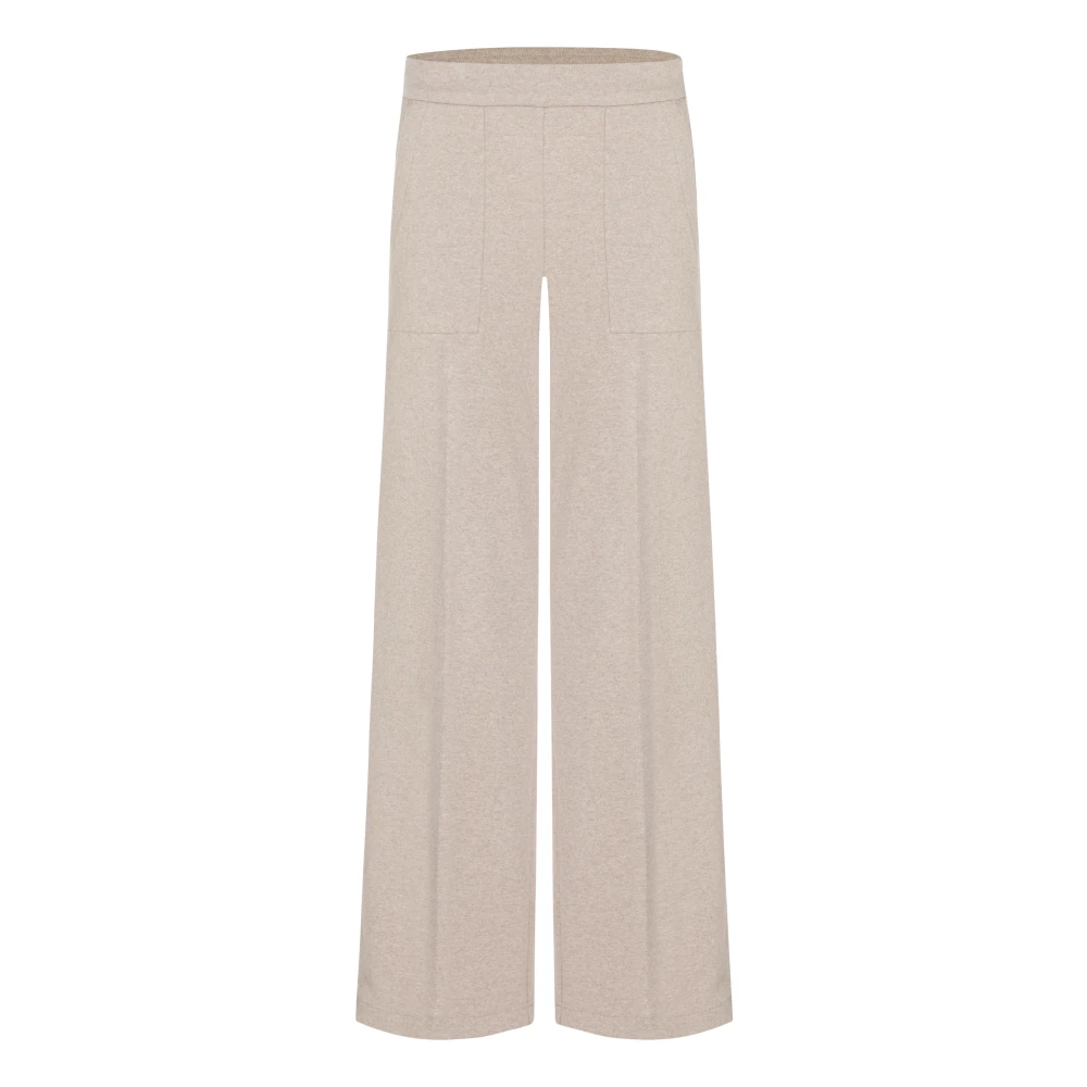 Cambio Women's Beige Ava Utility Wide Trousers