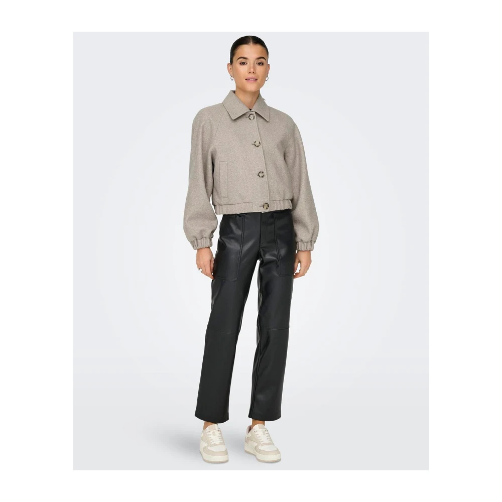 Only Nancy Jack in Taupe voor Dames Beige Dames