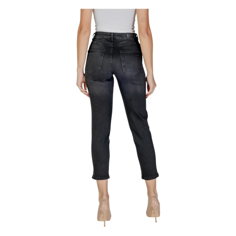 Ichi Mom Jeans Collectie voor vrouwen Black Dames