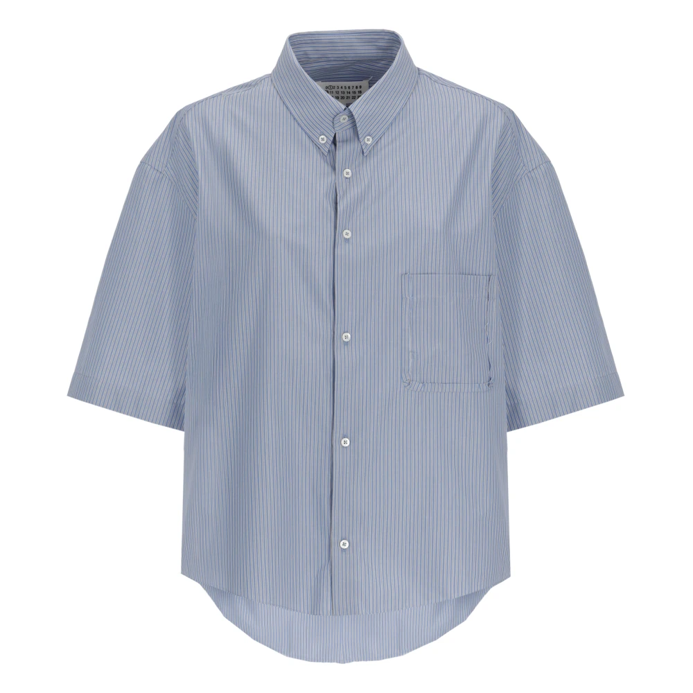 Maison Margiela Damen Blau Blusen & Hemden, 2XLgröße: