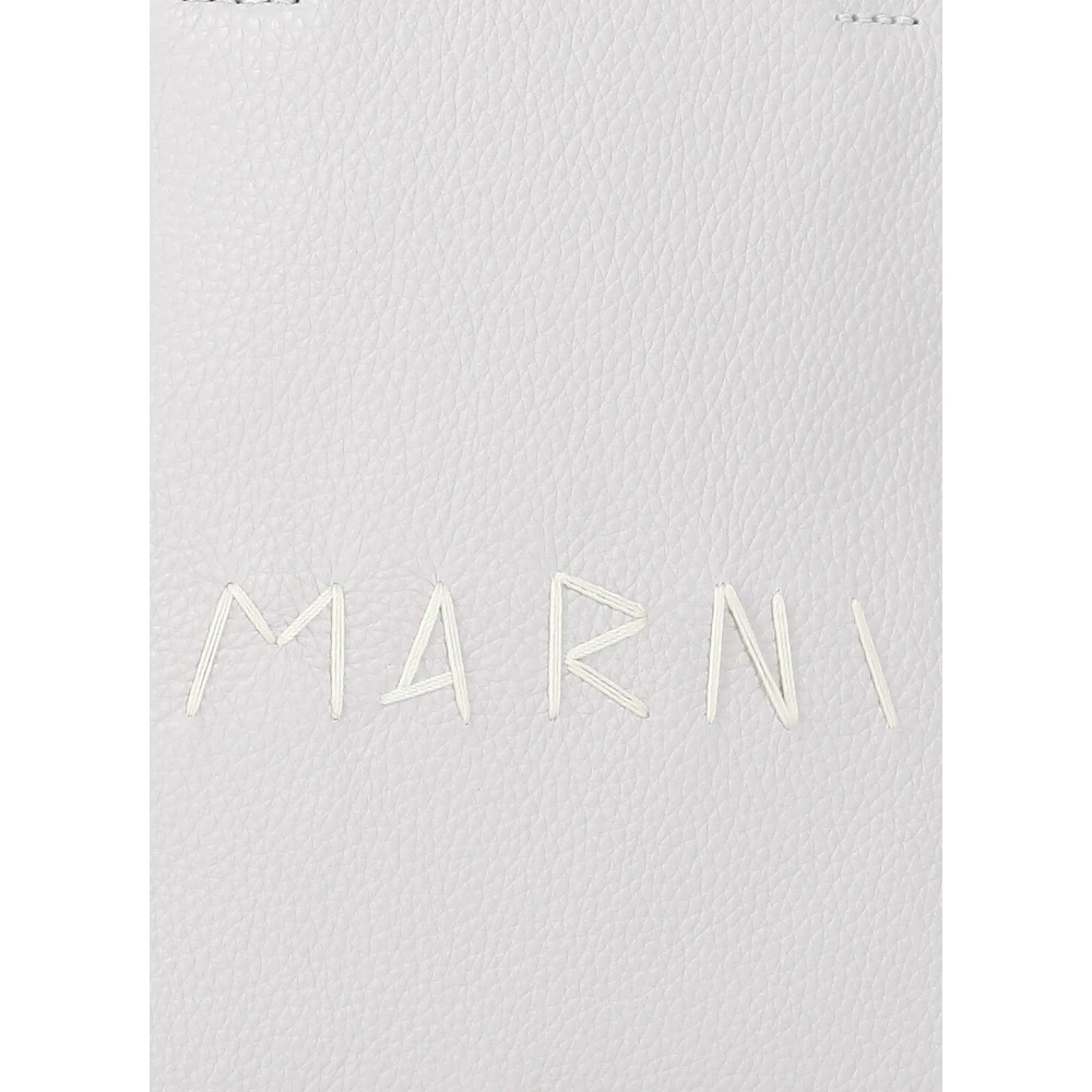 Marni Multikleur Schoudertas met Logoborduursel Multicolor Dames
