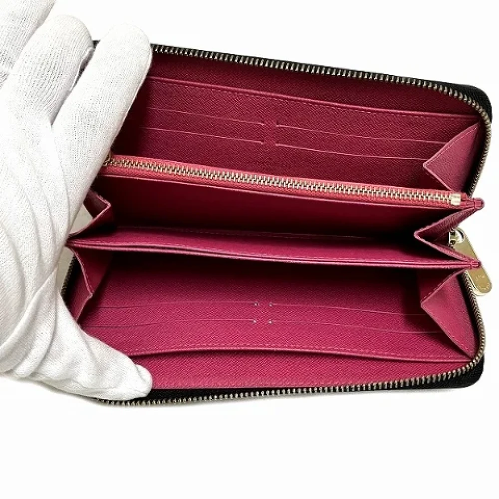 Louis Vuitton Vintage Pre-owned Canvas wallets Black Dames