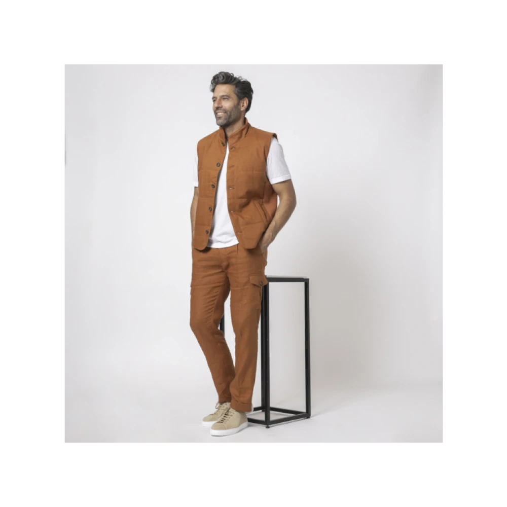 Gran Sasso Jackets Brown Heren