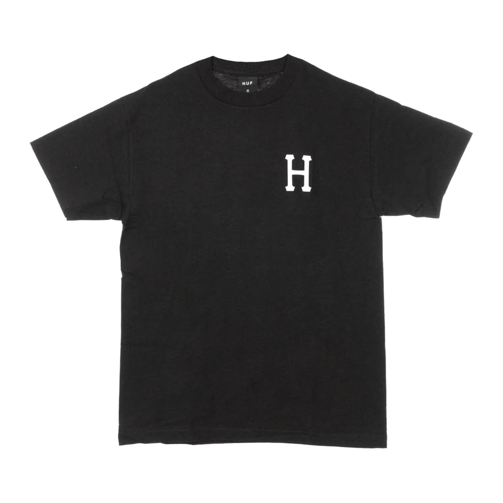 HUF Klassieke H Tee Zwart Heren T-shirt Black Heren