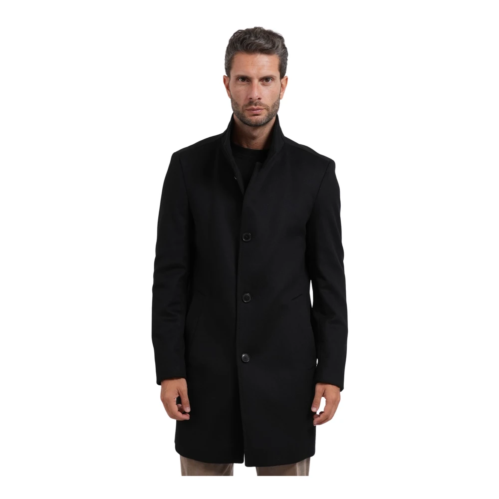 Boss Uomo Nero Cappotti, Xl, New,