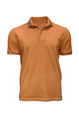Rustik Bomull Polo Tröja