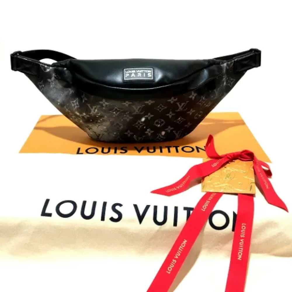 Louis Vuitton Vintage Pre-owned Canvas crossbody-bags Black Dames