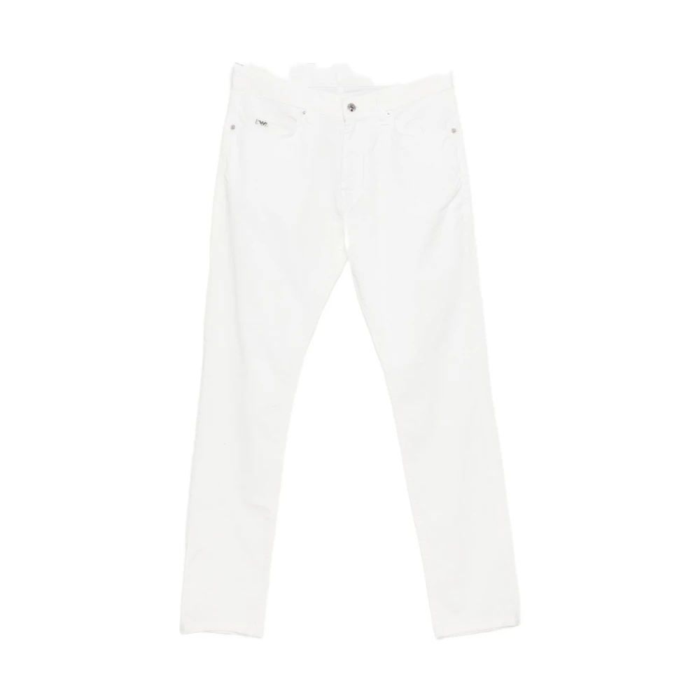 Emporio Armani Herr Vit Jeans W32, Slim-Fit Jeans