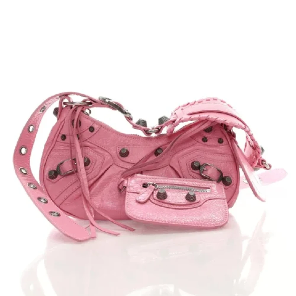Balenciaga Vintage Pre-owned Leather balenciaga-bags Pink Dames
