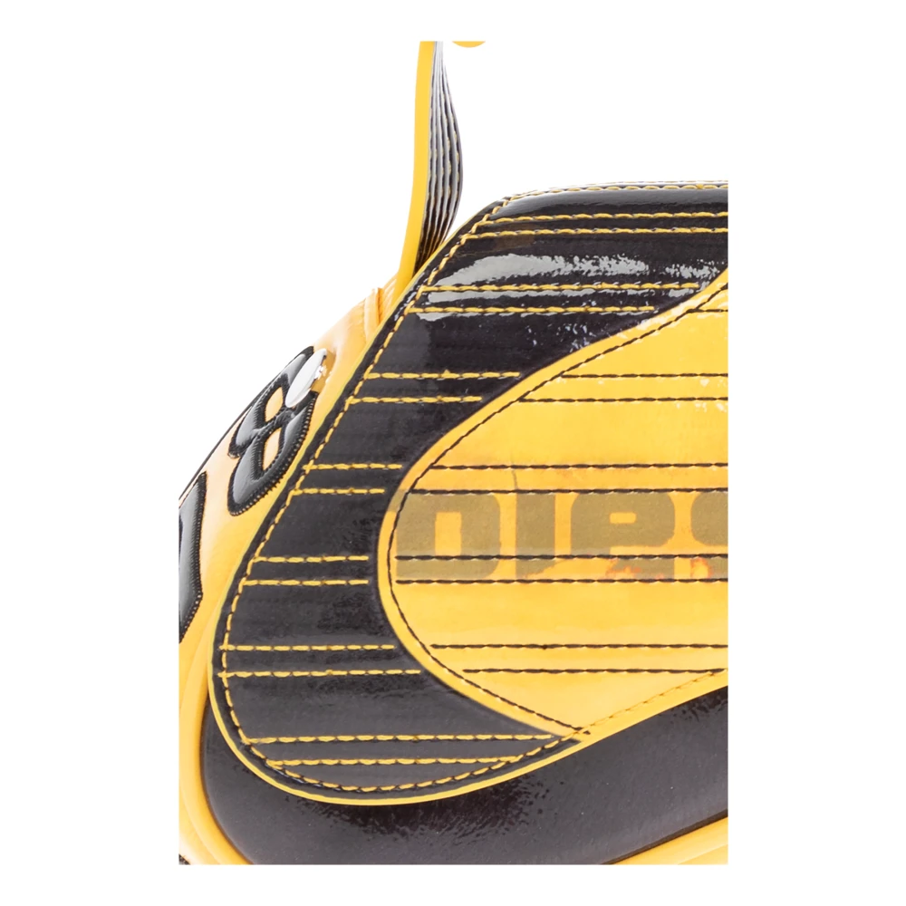 Diesel Schoudertas Play Crossbody Yellow Dames