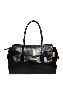 black-lambskin-shoulder-bag-with-gold-accents