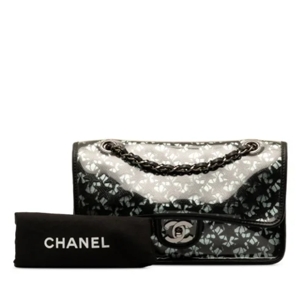 Chanel Vintage Pre-owned Fabric chanel-bags Black Dames