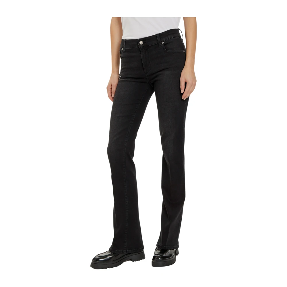 Liu Jo Denim Zwart Nieuw Gevoel Broek Black Dames
