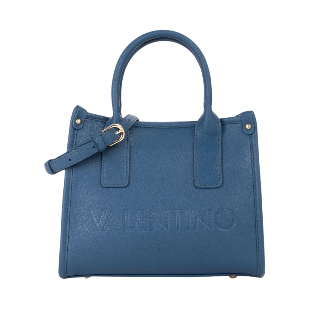 Valentino By Mario Valentino Women's Blue Handbags, One Size, Sac Cabas Foxy Re