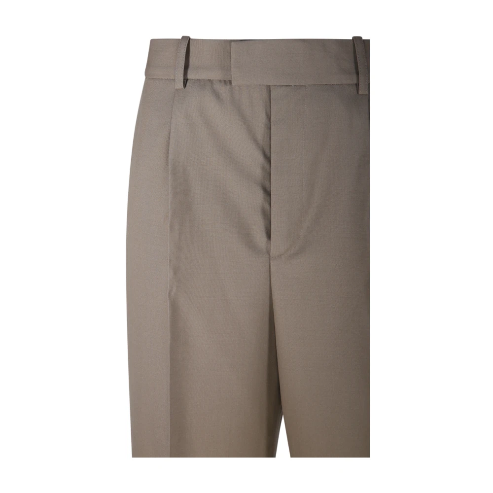 Róhe Khaki Plooi Broek Beige Dames