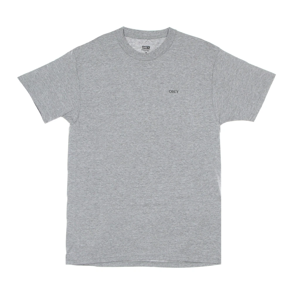 Obey Klassieke Heather Grijs Heren T-shirt Gray Heren