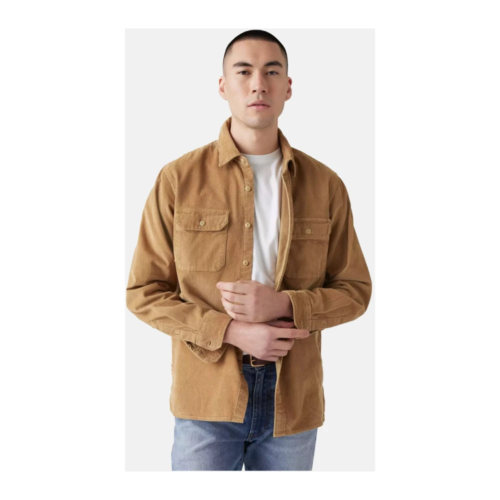 Levi's Overhemd Brown Heren