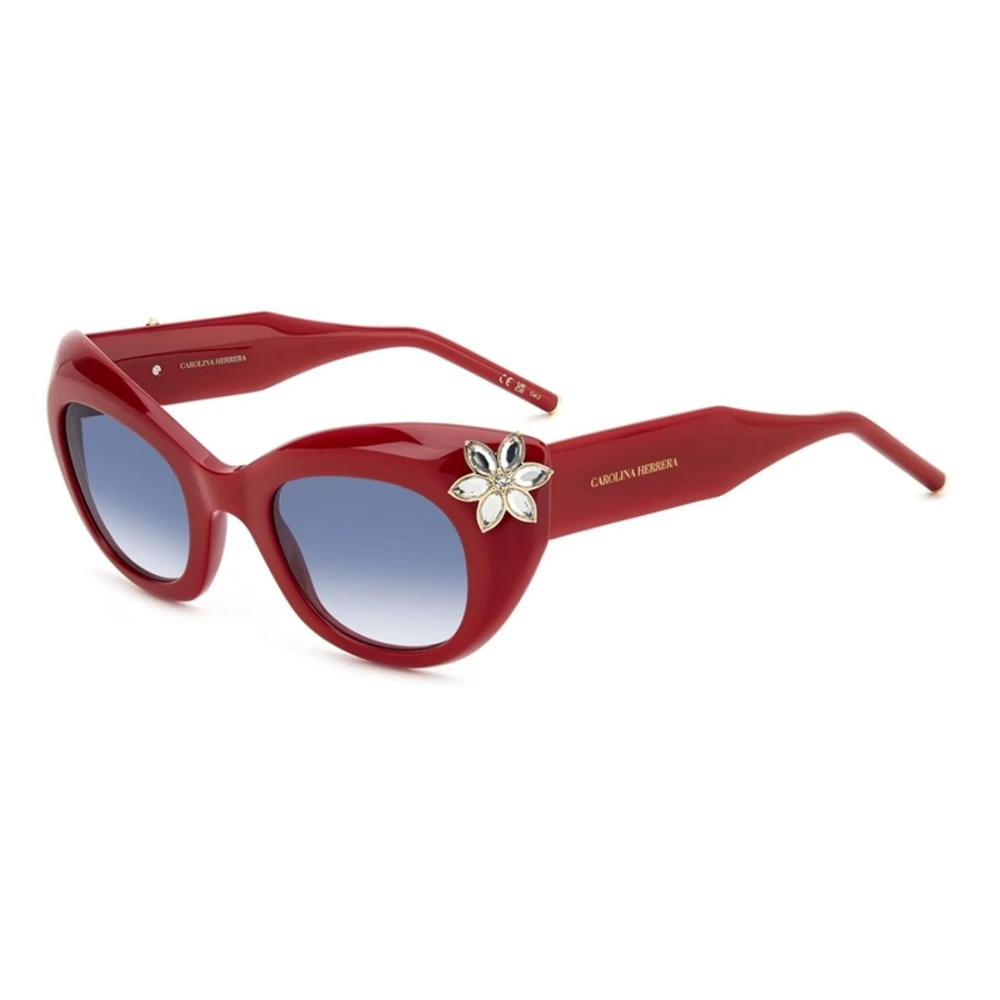 Carolina Herrera Unisex Red Authentic Stylish Sunglasses, Premium Quality