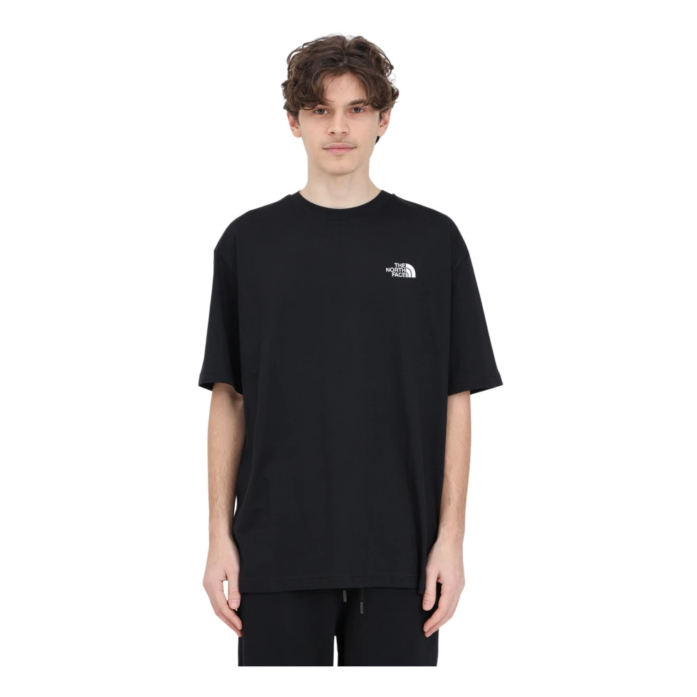 The North Face Essential Oversize Tee Black Heren