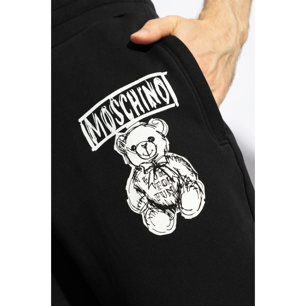 Moschino Sweatpants Black Heren
