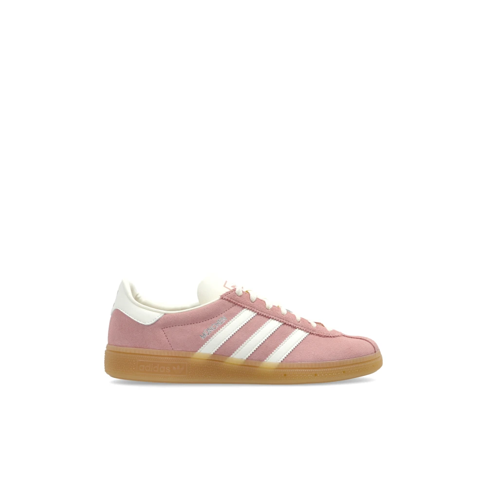 Adidas Originals Women's Pink Muenchen W Sports Shoes - Sneakers - 5 1/2 Uk - Shoes