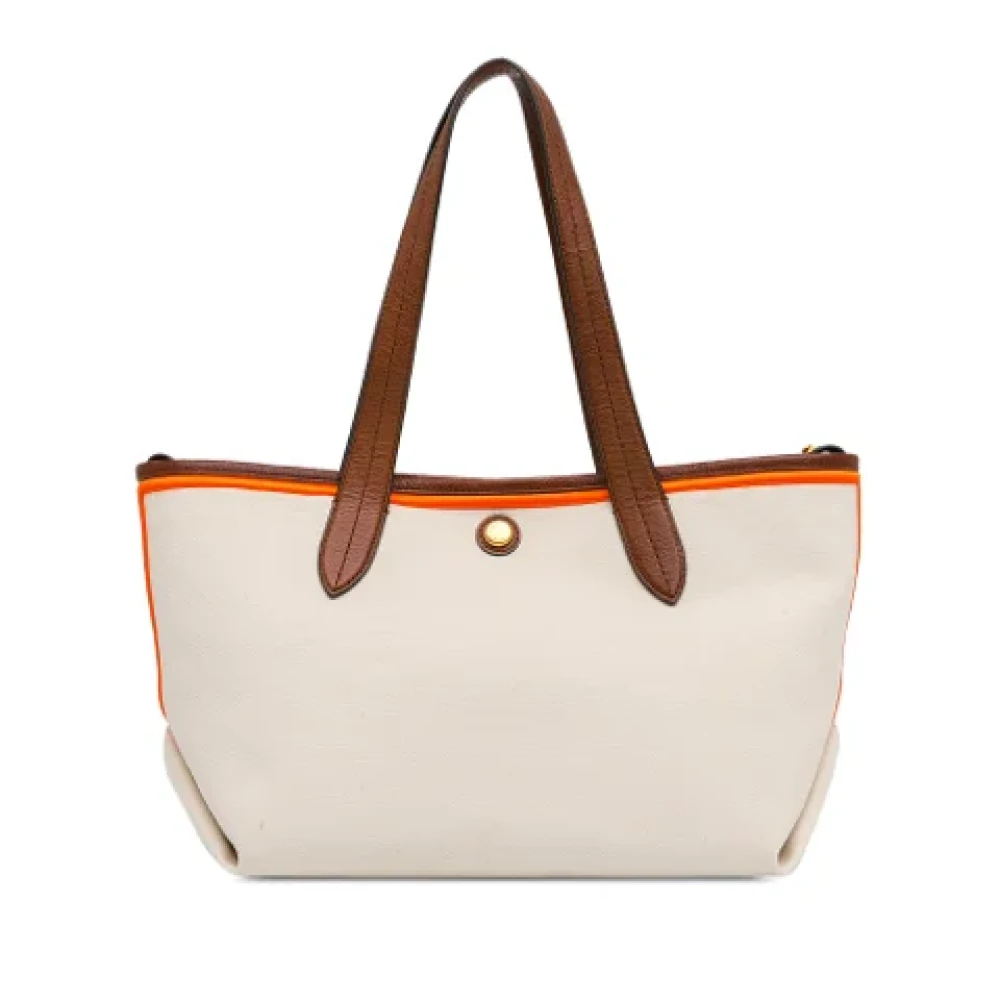 Mulberry Pre-owned Canvas shoulder-bags White Dames