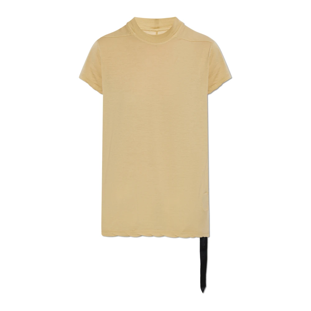 Rick Owens Katoenen T-shirt Beige Dames