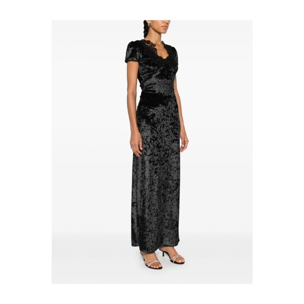 Ermanno Scervino Elegante Jurk 95708C Black Dames