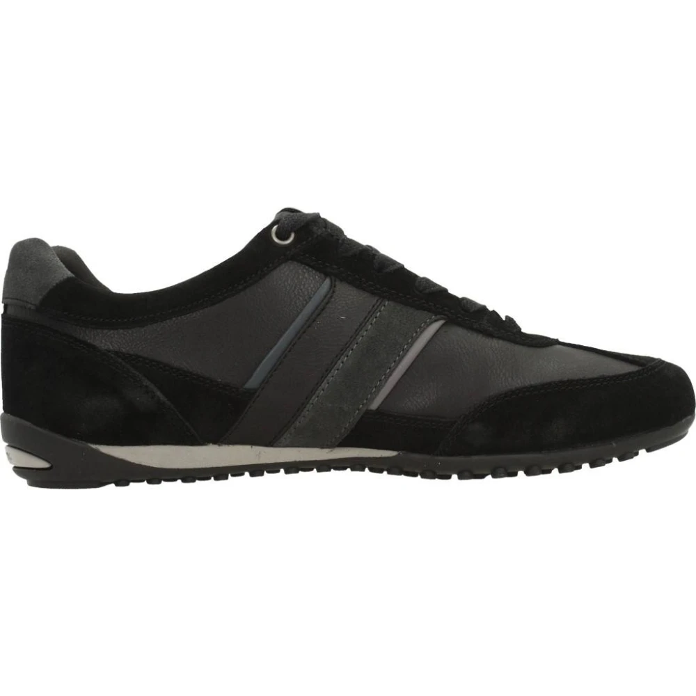 Geox Herren Schwarz Sneakers Wells - Bild 3