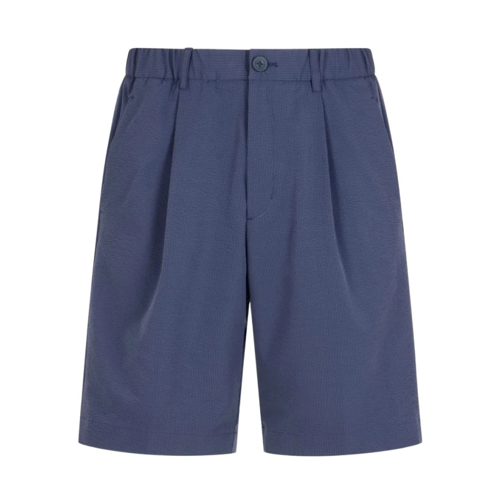 Herno Hombre Azul Pantalones Cortos, Talla: M