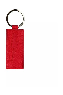 red-leather-keychain