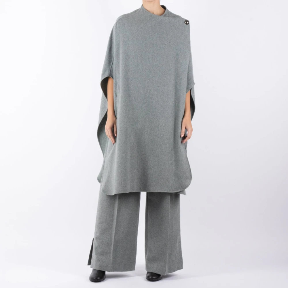 The Garment Gerecyclede Wol Grijze Broek Gray Dames