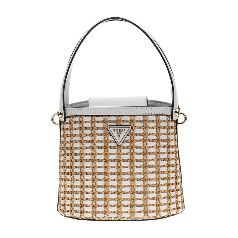 Guess Witte Synthetische Dames Tas White Dames