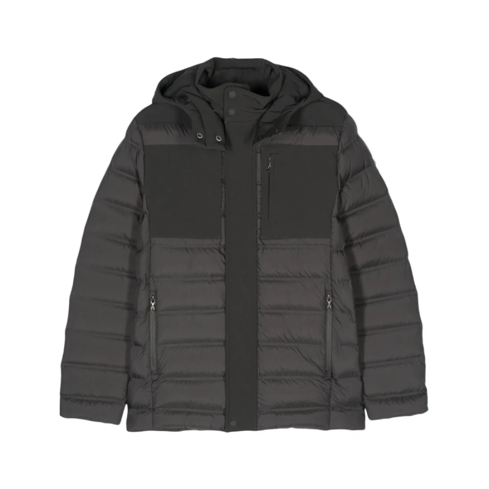 Colmar Grijze Afneembare Hood Jas Waterafstotend Gray Heren