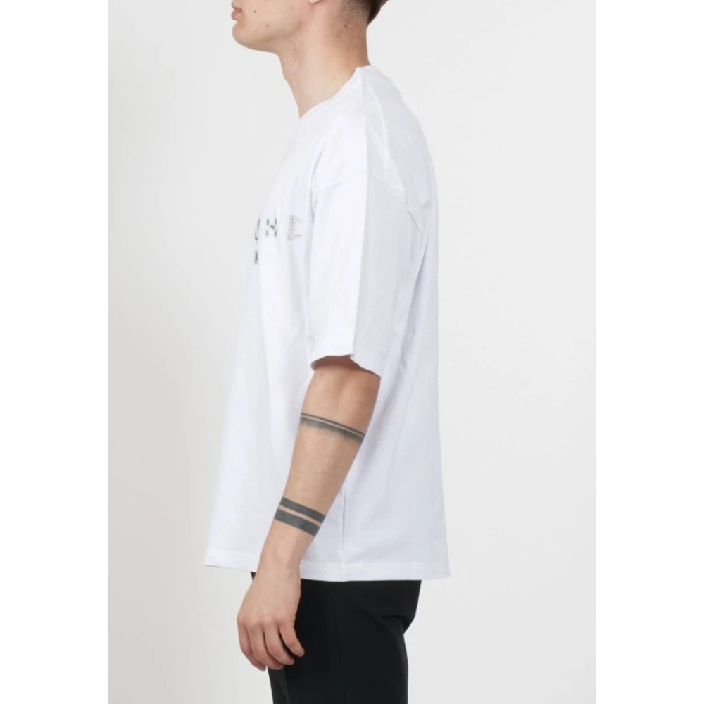 John Richmond Heren Hinaki T-shirt White Heren