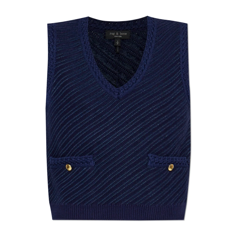 Knitwear > V-neck Knitwear - - Rag & Bone - Modalova