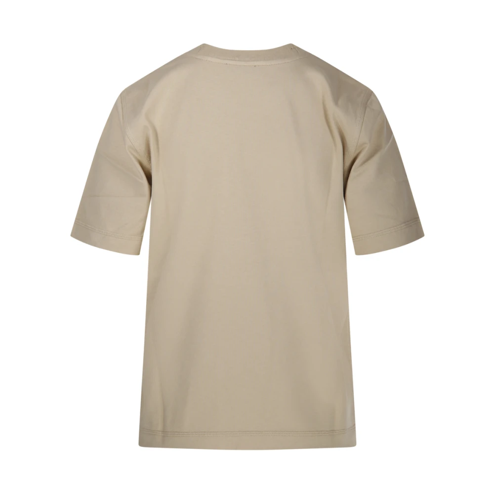 Burberry Flax T-shirt Beige Dames