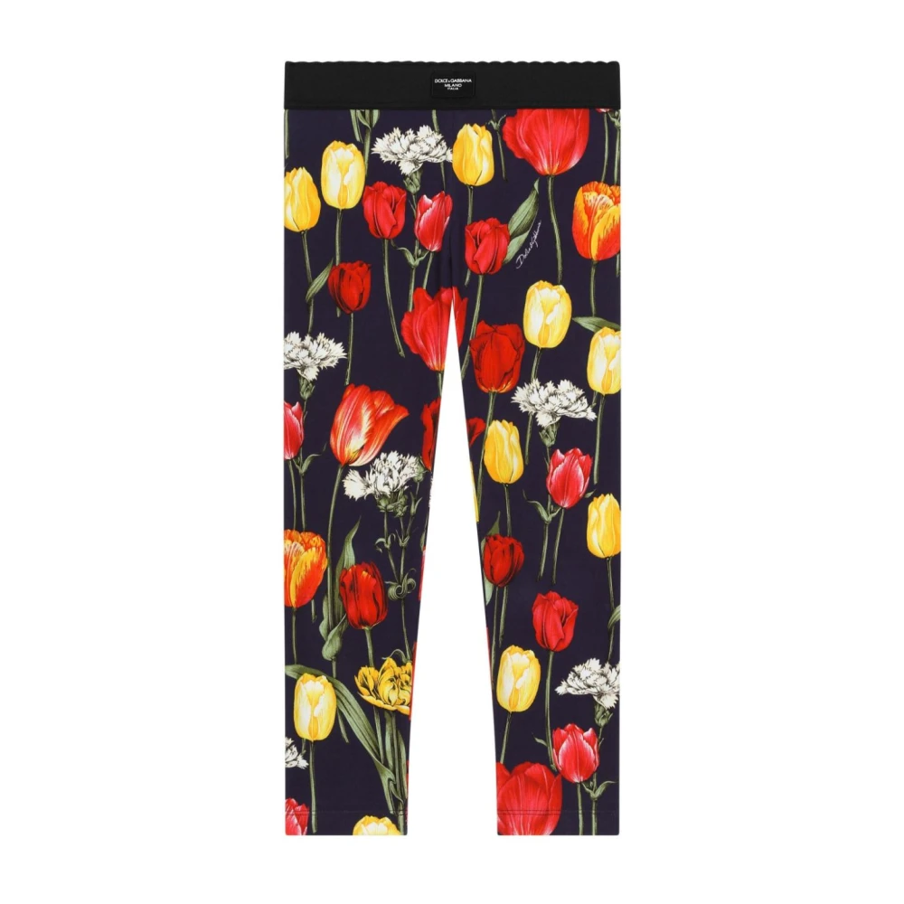 Dolce & Gabbana Barn Leggings Byxor Multicolor, Flicka