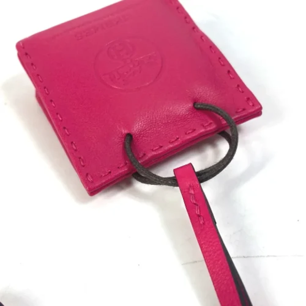 Hermès Vintage Pre-owned Leather home-office Pink Dames