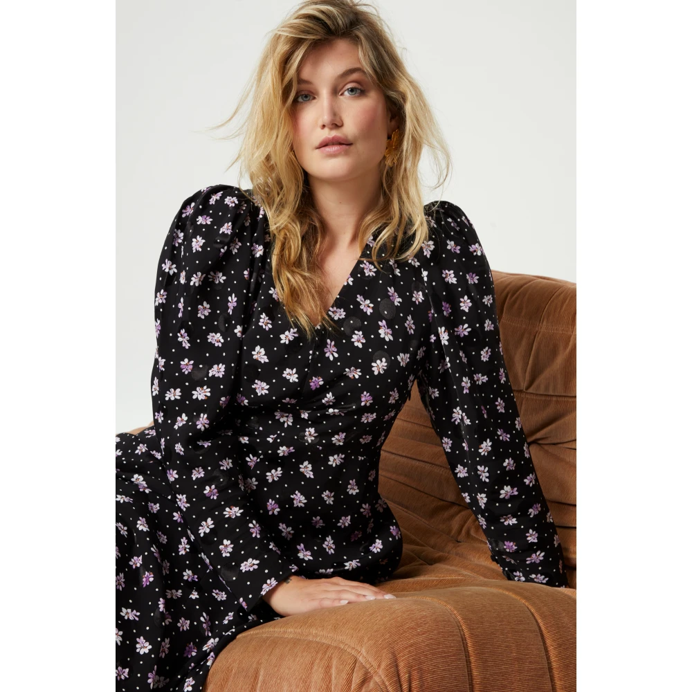 Fabienne Chapot Vera Dot Midi Jurk Multicolor Dames