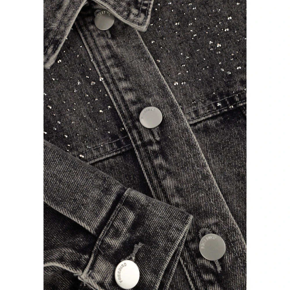 Freebird Louk Antraciet Jas Gray Dames