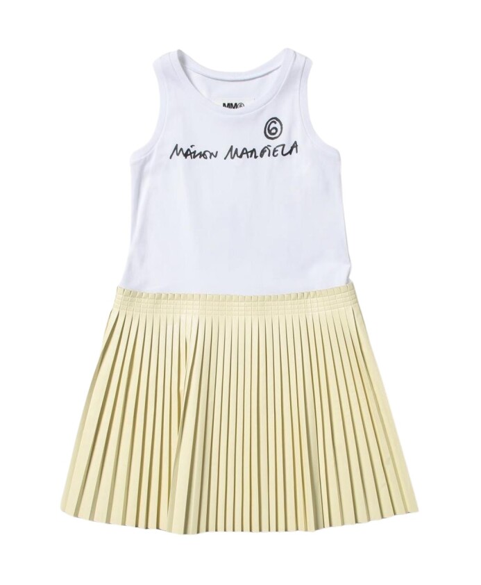 pleated-leather-dress