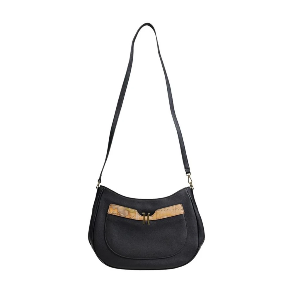 Alviero Martini 1a Classe Handtas met gemengd materiaal Herfst Wintercollectie Black Dames