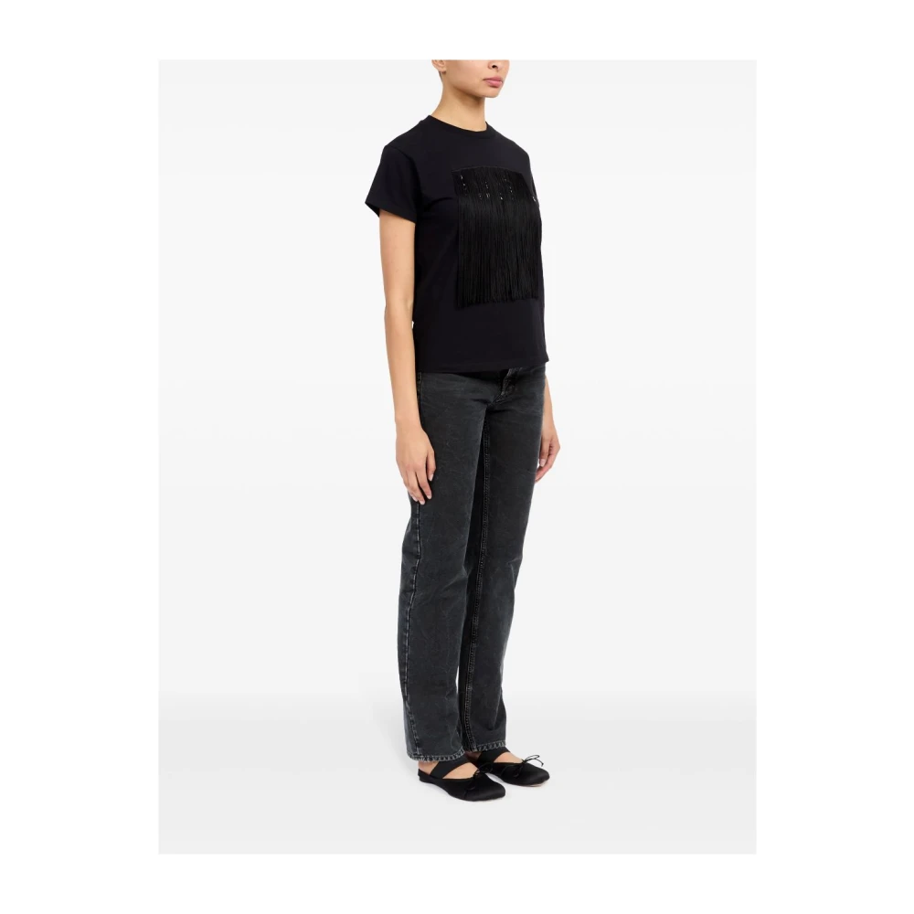 MM6 Maison Margiela T-shirt Black Dames