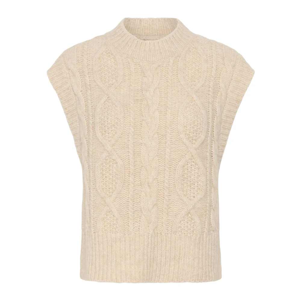 Part Two , Damen, Strickwaren, Beige, 2XL