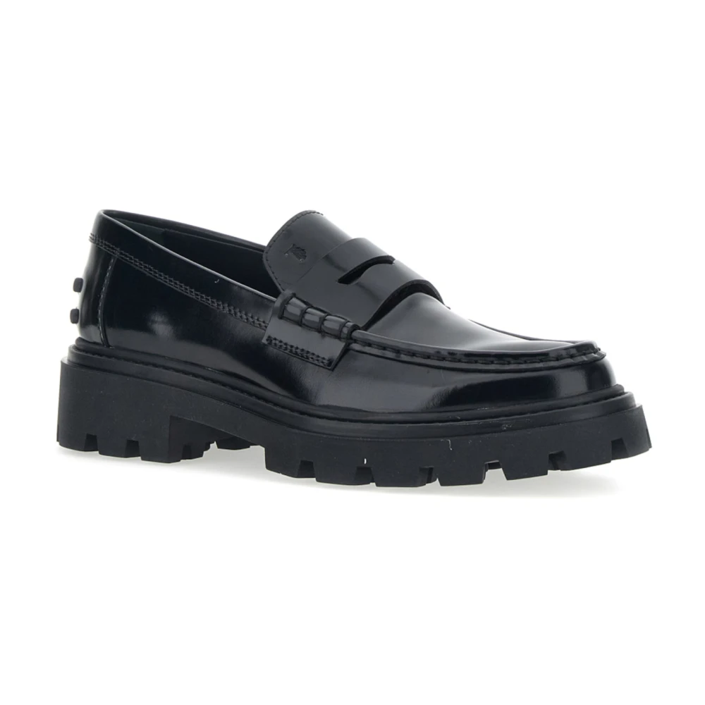 TOD'S Zwarte Laarzen Stijlvol Model Black Dames