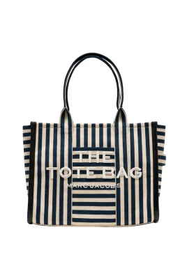 The Stripe Canvas Large Tote Bag